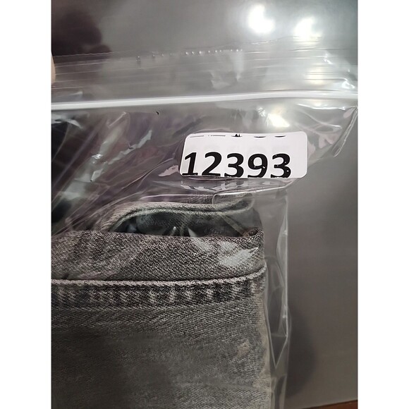 Gap Cheeky Straight Leg Ankle Jeans Womens 28 6 Gray Button Fly Raw Hem - Picture 9 of 9